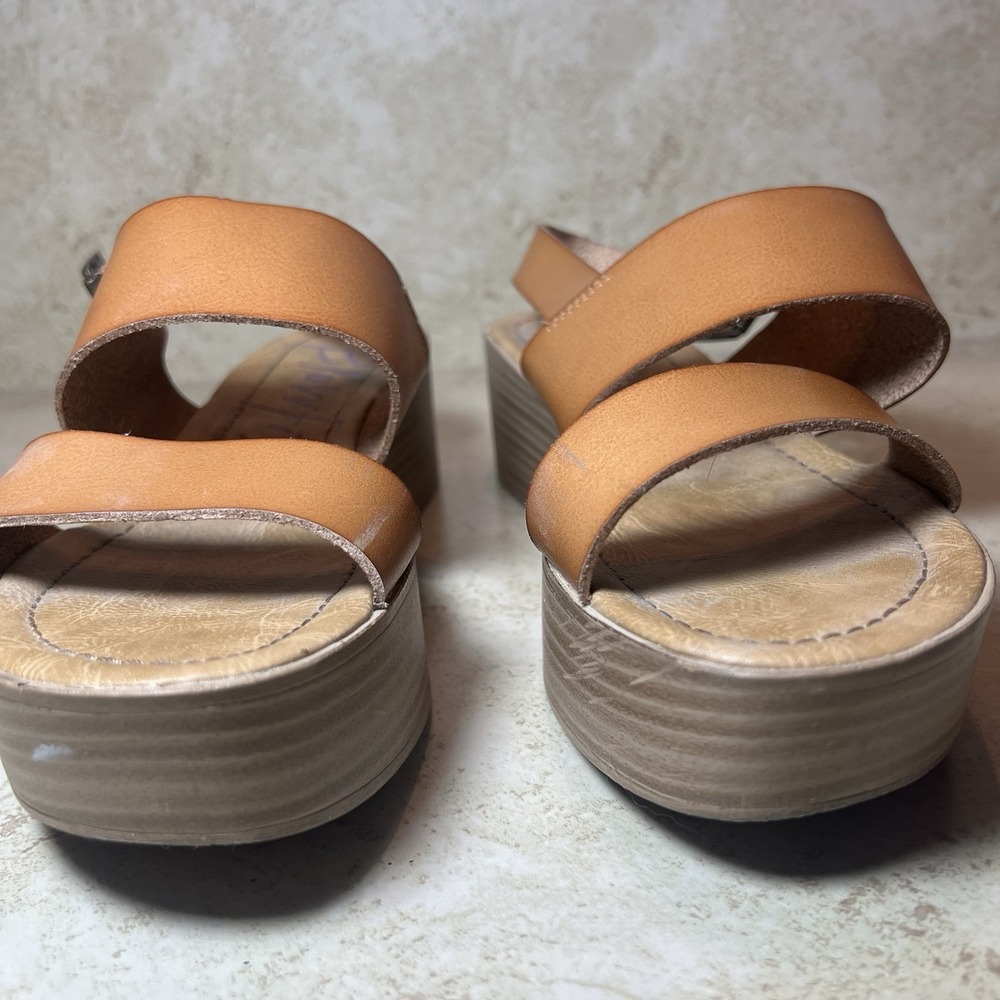 Blowfish Malibu Boho Brown Strappy Platform Sandals Comfortable Size 7 - Picture 2 of 11
